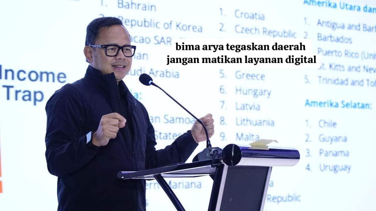 Bima Arya Tegaskan Daerah Jangan Matikan Layanan Digital