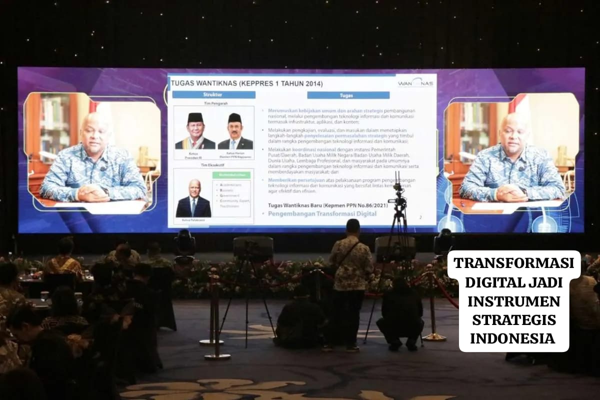 Transformasi Digital Jadi Instrumen Strategis Indonesia Visi 2045