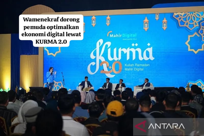 Wamenekraf Dorong Pemuda Optimalkan Ekonomi Digital Lewat Program KURMA 2.0