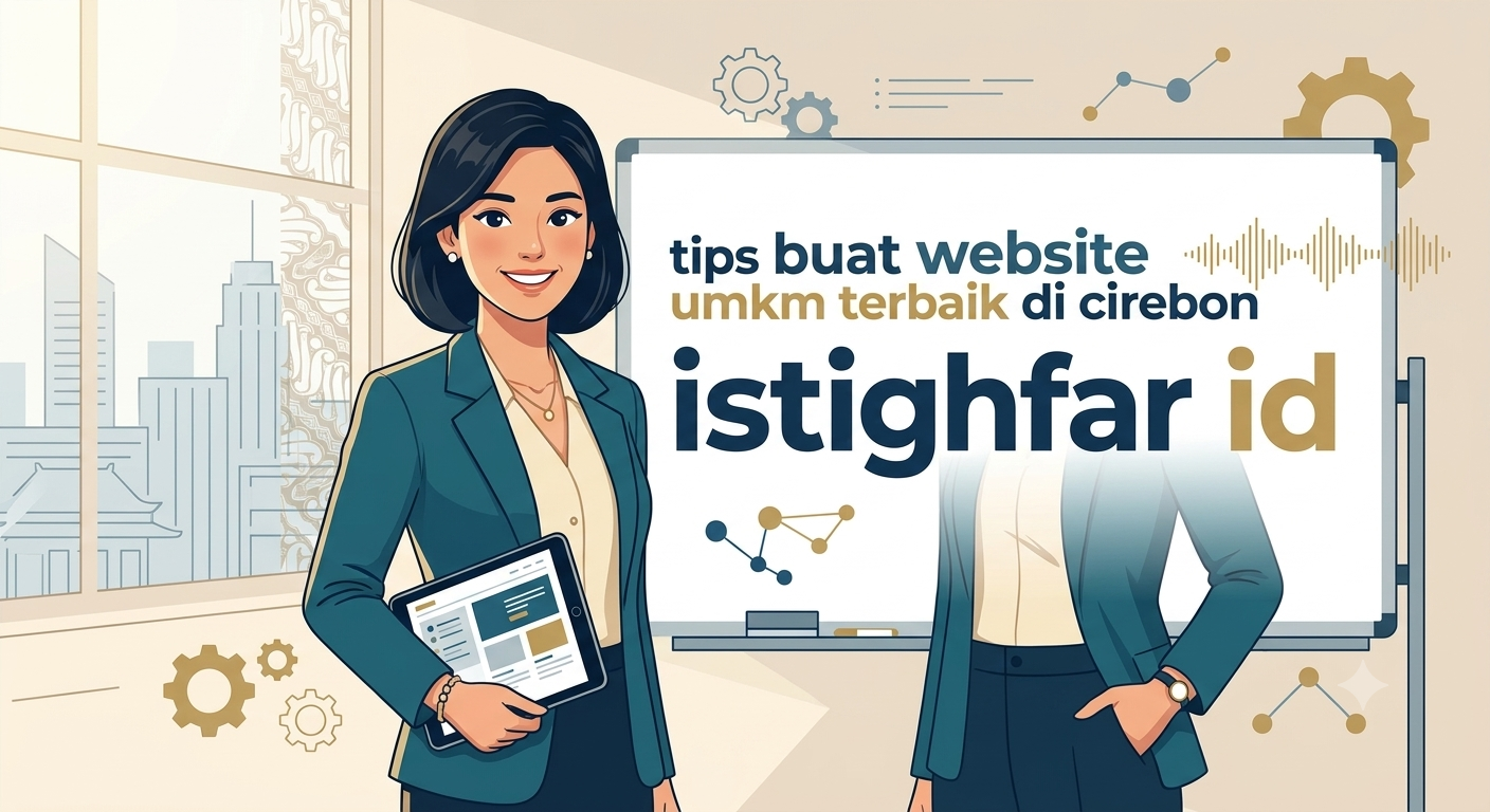 tips buat website umkm terbaik di cirebon istighfar id