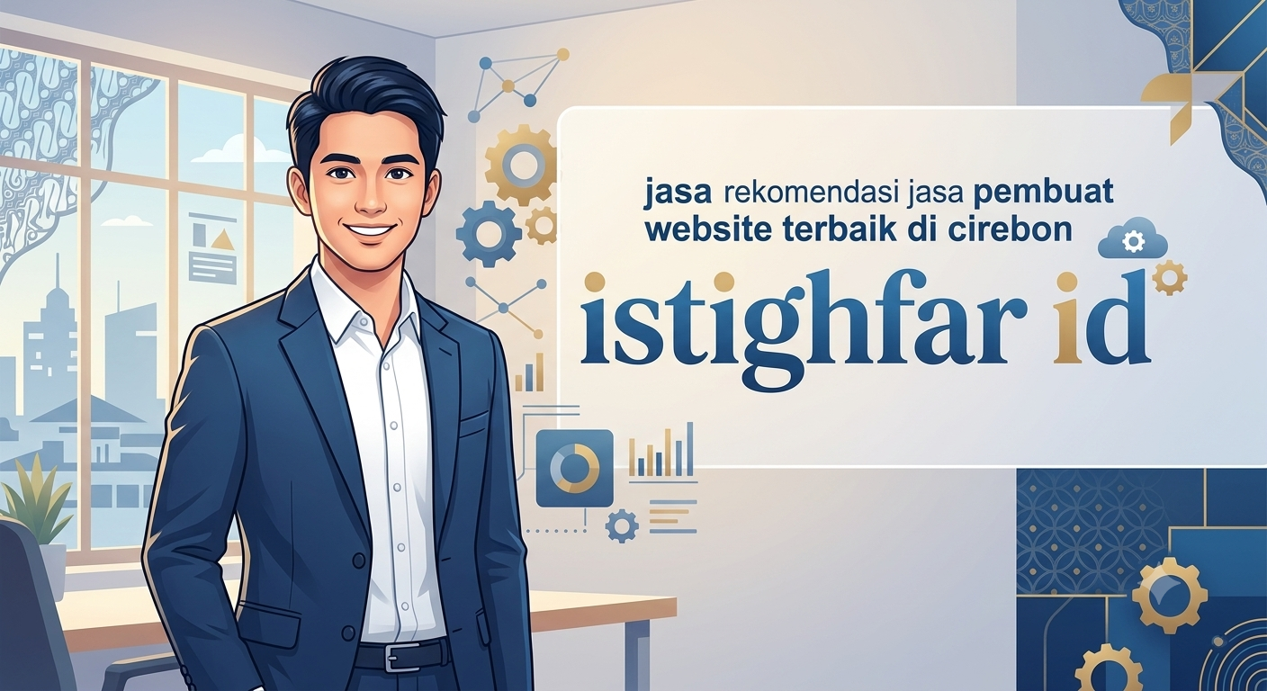 rekomendasi jasa pembuat website terbaik di cirebon istighfar id