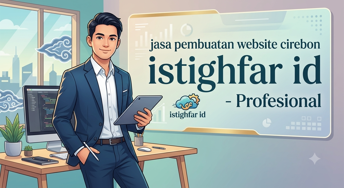 jasa pembuatan website cirebon istighfar id profesional