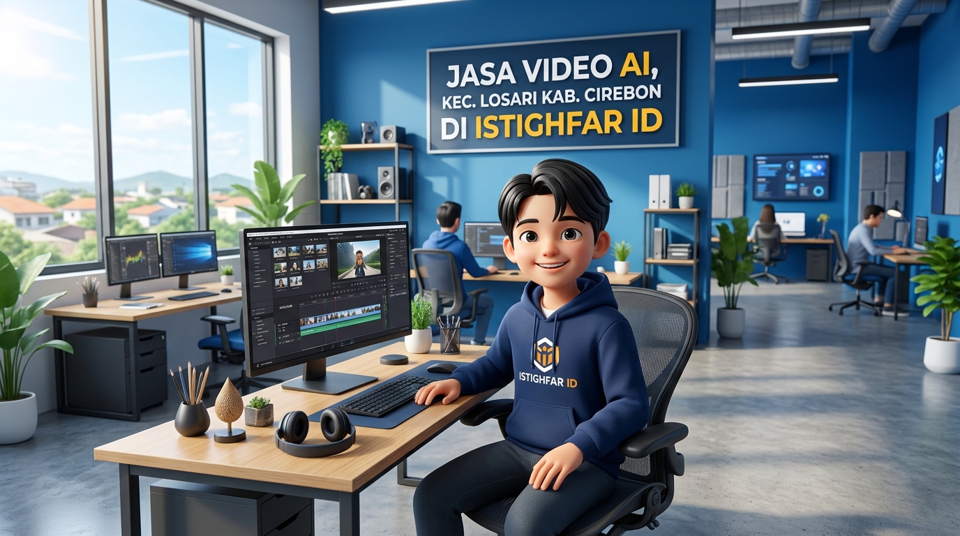 Jasa video AI Losari oleh Istighfar ID untuk membantu bisnis lokal menarik perhatian publik secara profesional dan kreatif.