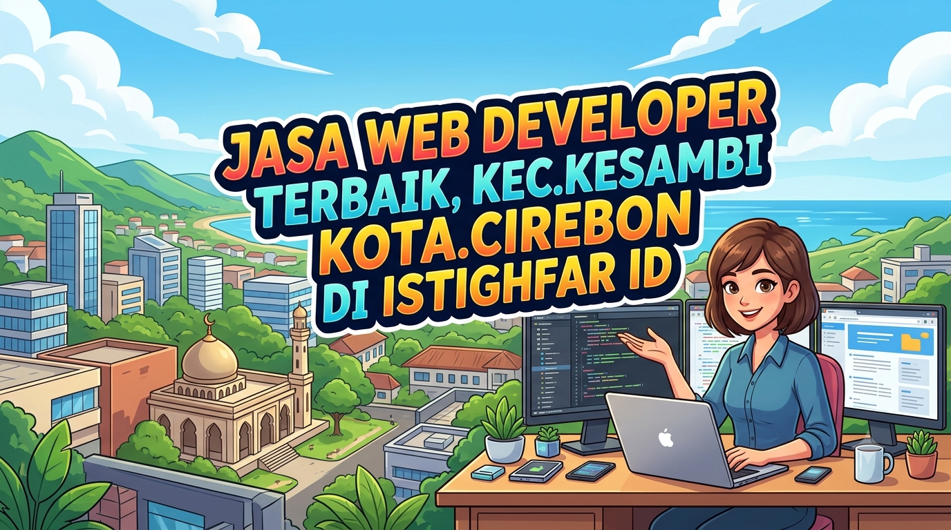 Tim ahli mengelola Jasa web developer terbaik Kesambi secara terstruktur, teknis, dan efektif.