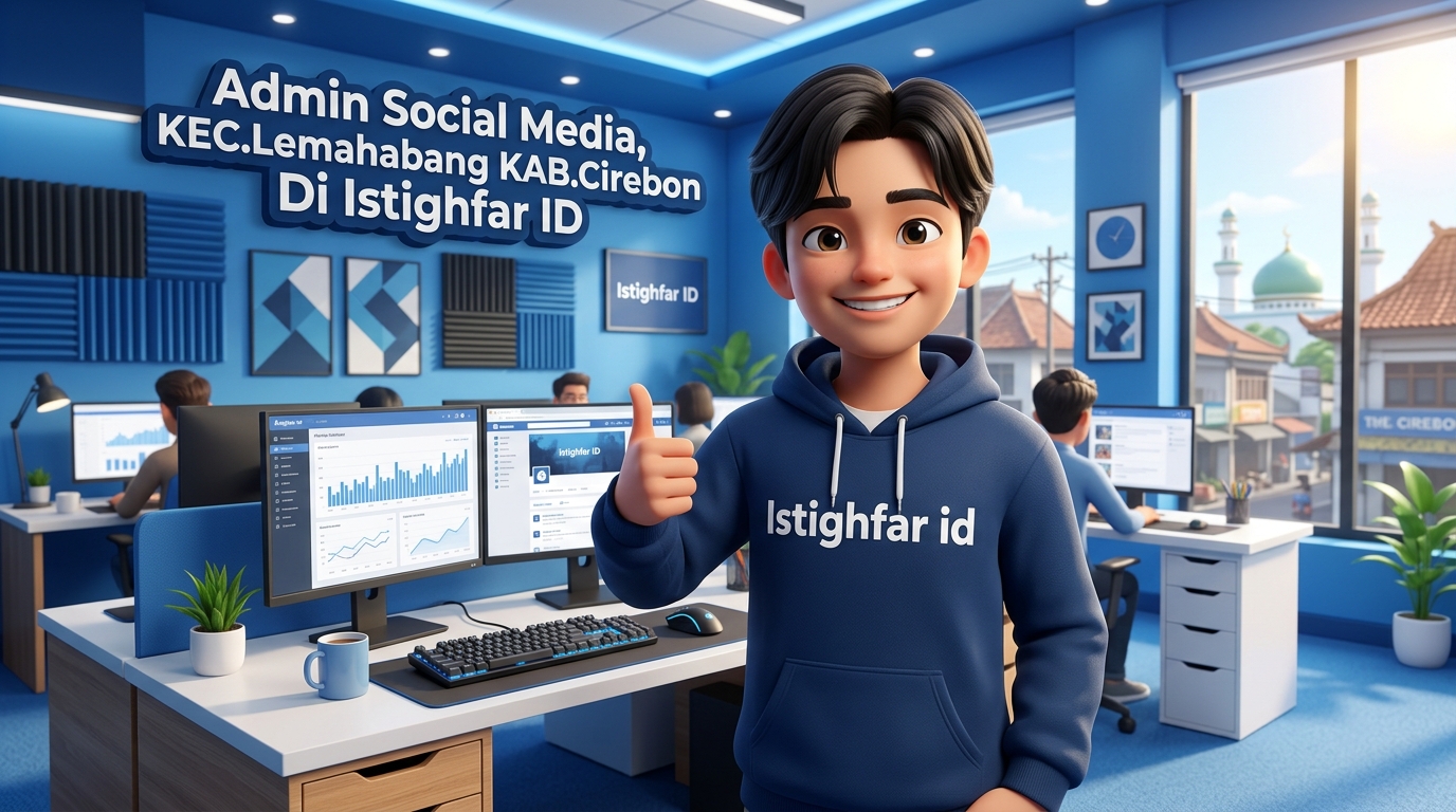 Admin social media Lemahabang oleh Istighfar ID untuk membantu bisnis lokal menguasai interaksi publik secara profesional dan kreatif.