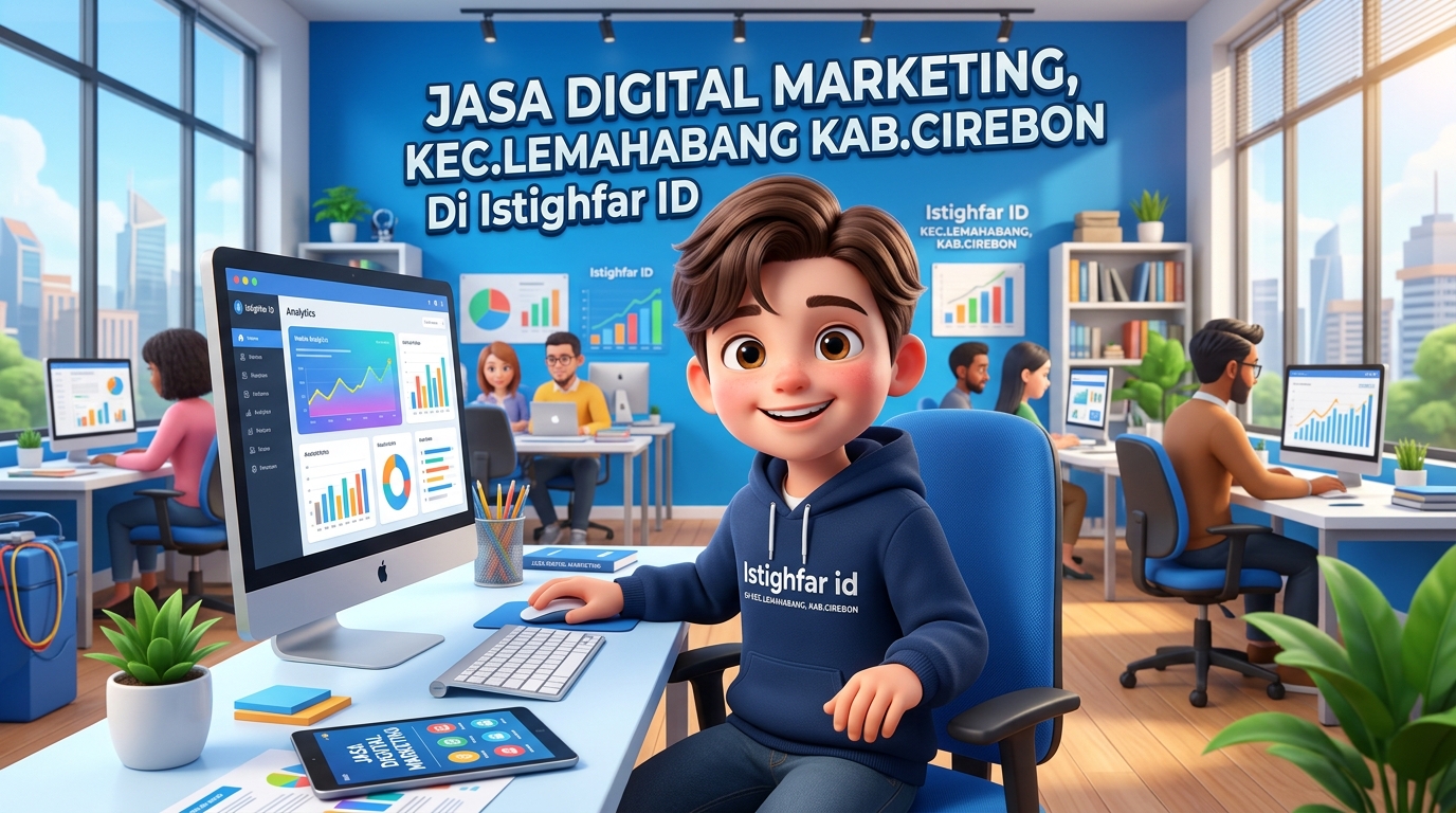 Jasa digital marketing Lemahabang oleh Istighfar ID untuk membantu bisnis lokal menguasai pasar internet secara profesional dan efektif.