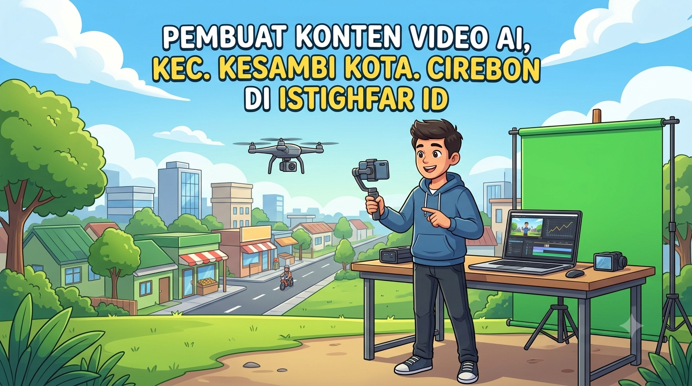 Tim profesional mengelola Pembuat konten video AI Kesambi Cirebon secara terstruktur, inovatif, dan efektif.