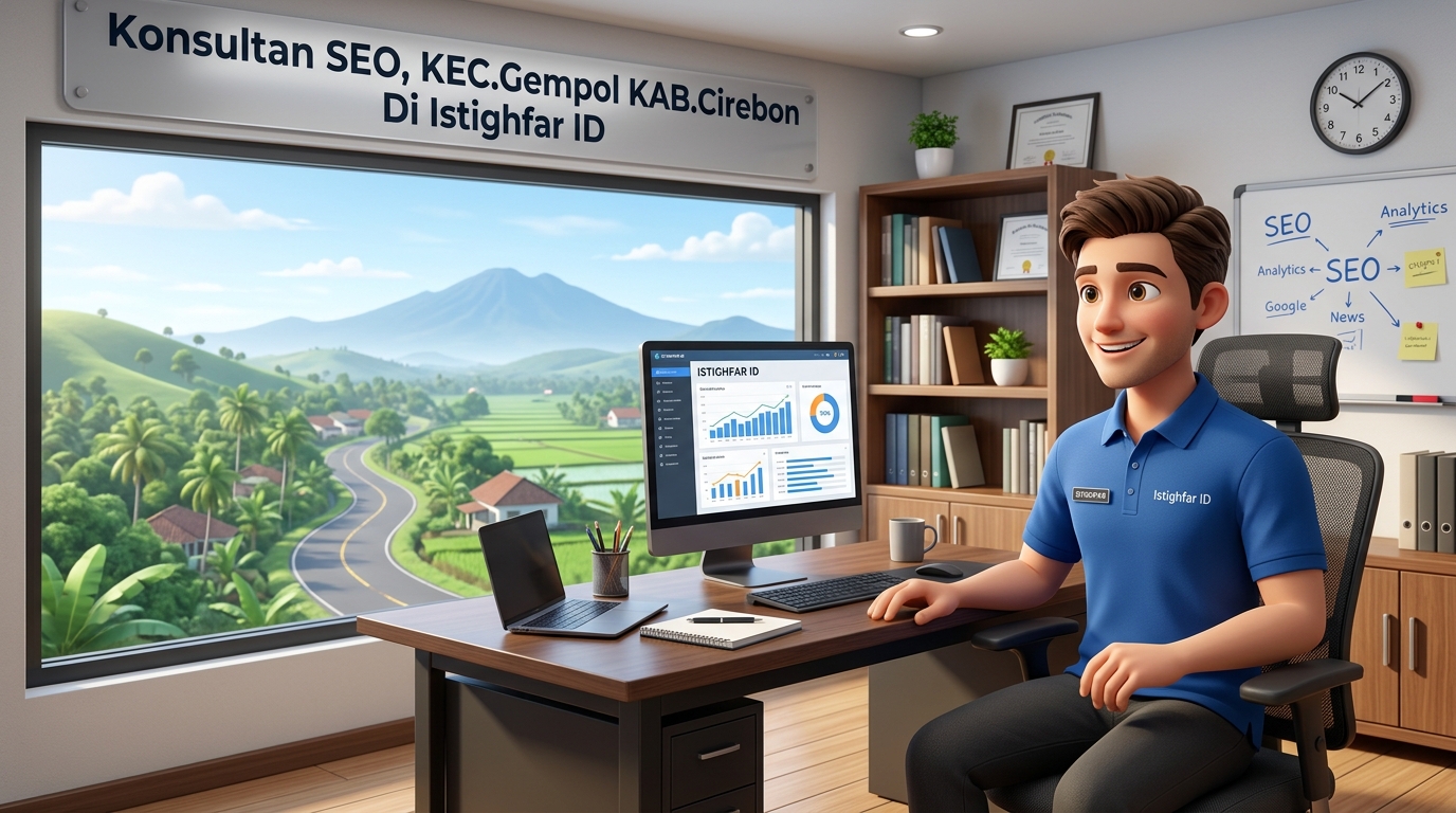Tim profesional Istighfar ID menyediakan layanan Konsultan SEO Gempol terbaik untuk mendominasi peringkat teratas Google secara organik.