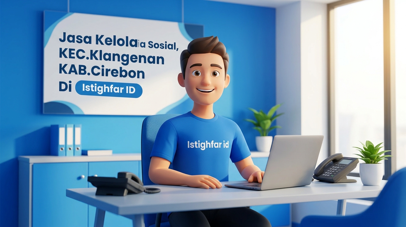 Jasa kelola media sosial Klangenan oleh Istighfar ID untuk membantu bisnis lokal menguasai perhatian publik secara profesional dan kreatif.