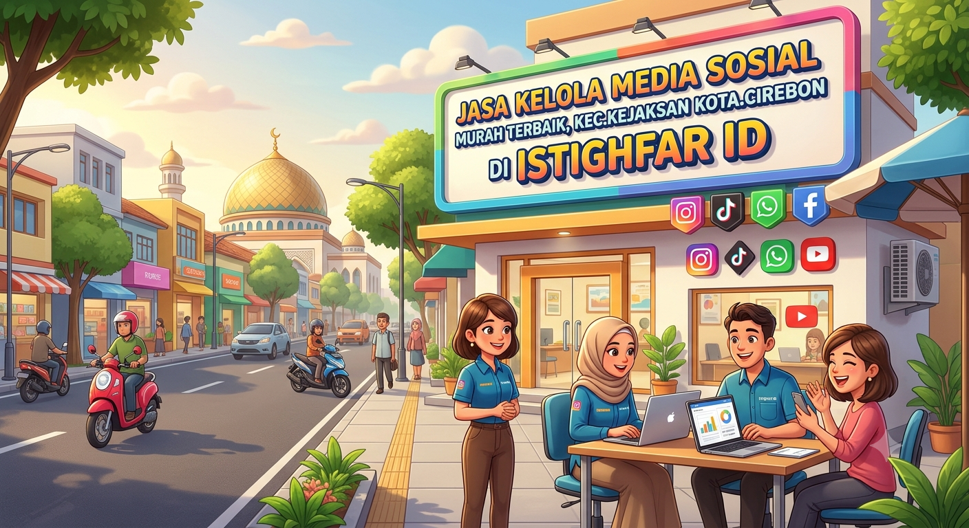 Tim profesional mengelola Jasa kelola media sosial murah terbaik Kejaksan secara interaktif, kreatif, dan terstruktur.