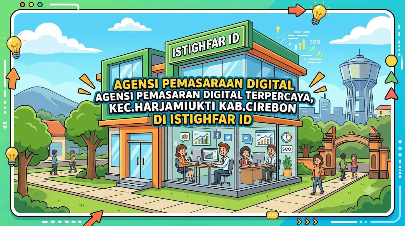 Tim profesional menjalankan Agensi pemasaran digital terpercaya di Harjamukti secara interaktif dan terstruktur.