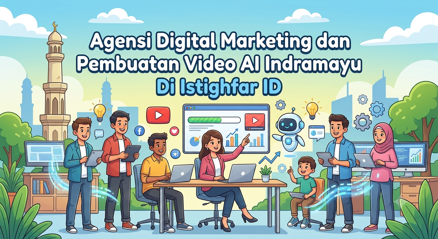 Tim profesional mengulas layanan agensi digital marketing dan pembuatan video ai indramayu guna meningkatkan performa pemasaran digital secara menyeluruh.