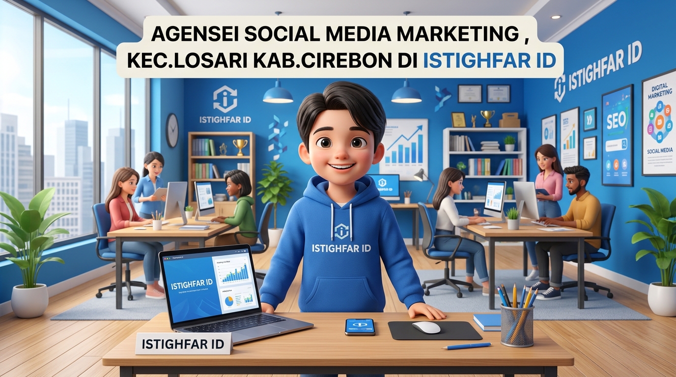 Agensi social media marketing Losari oleh Istighfar ID untuk membantu bisnis lokal menarik perhatian publik secara profesional dan kreatif.