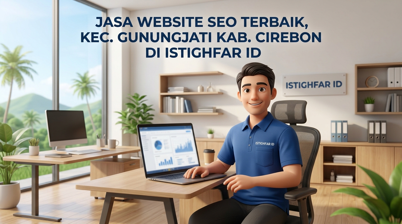 Tim profesional Istighfar ID menyediakan layanan Jasa website SEO Terbaik Gunungjati untuk mendominasi peringkat teratas Google secara organik.