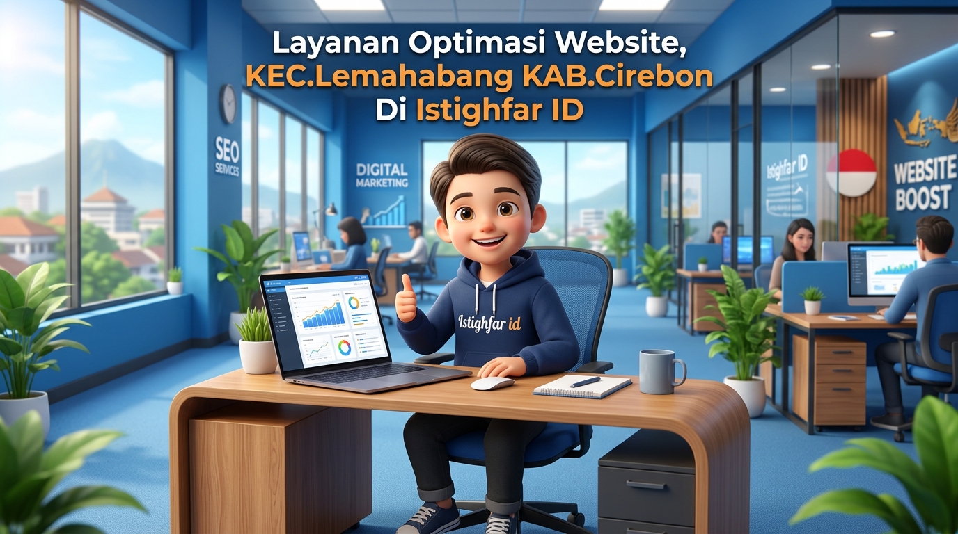Layanan optimasi website Lemahabang oleh Istighfar ID untuk membantu bisnis lokal menguasai peringkat Google secara profesional dan organik.