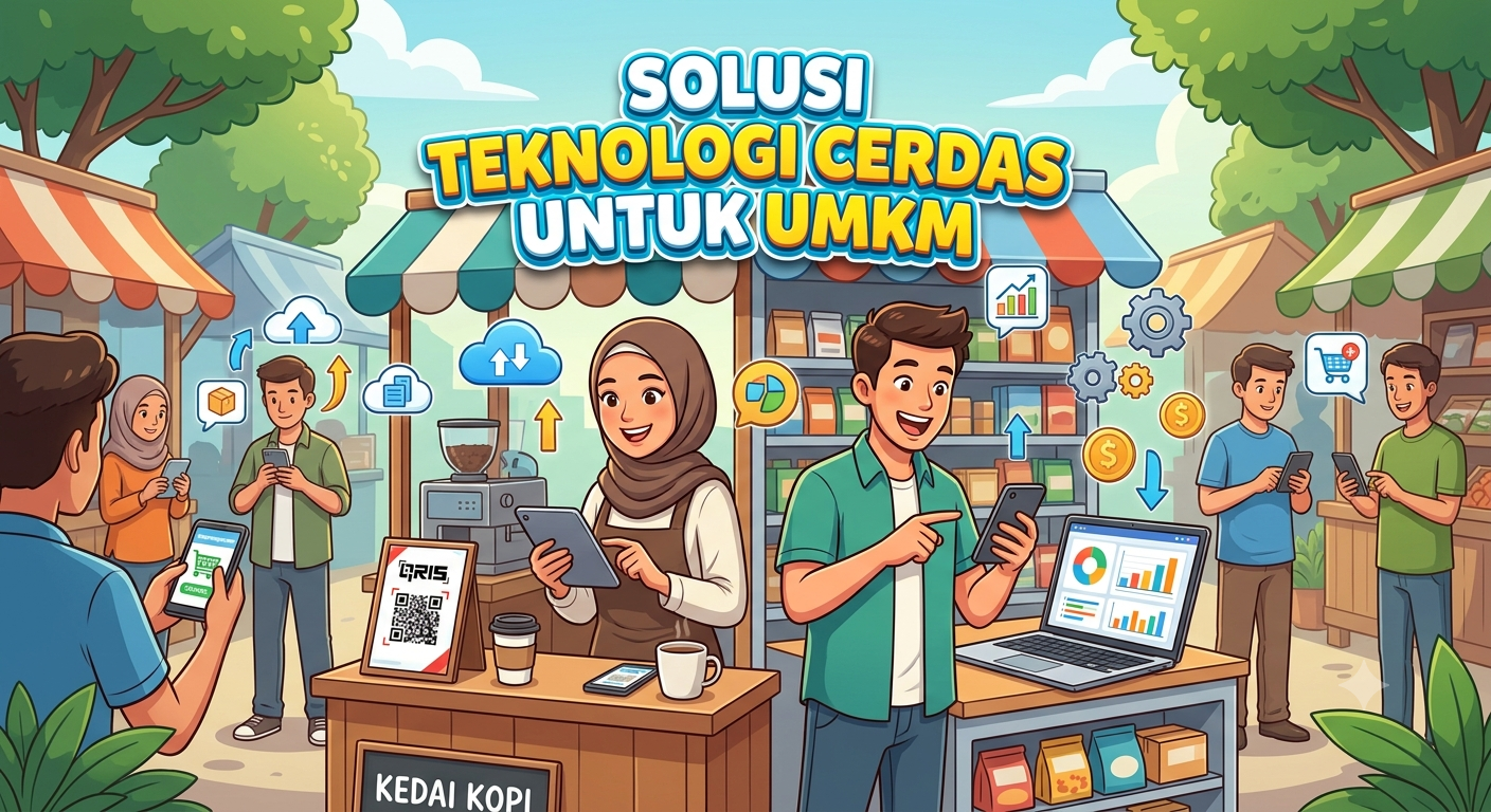 Tim profesional mengulas solusi teknologi cerdas untuk UMKM guna meningkatkan performa pemasaran secara menyeluruh.