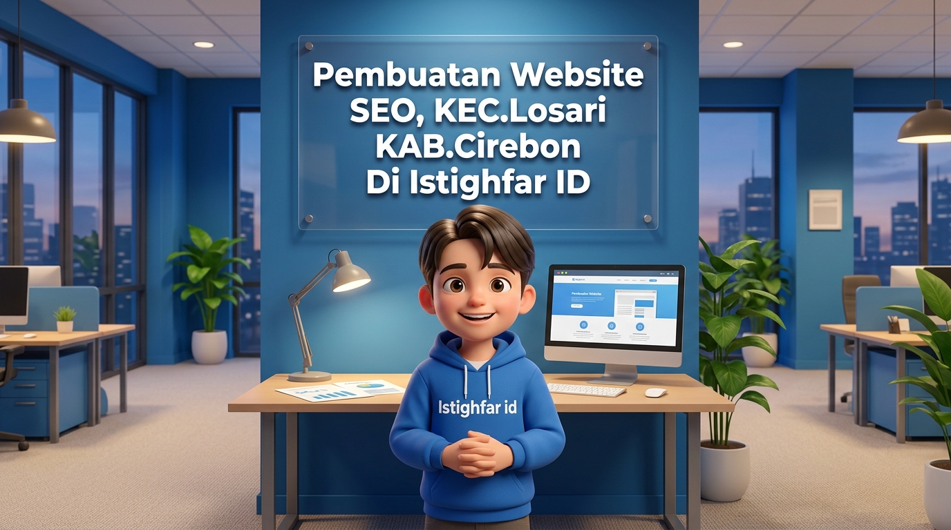 Pembuatan website SEO Losari oleh Istighfar ID untuk membantu bisnis lokal menduduki peringkat teratas mesin pencari secara profesional.
