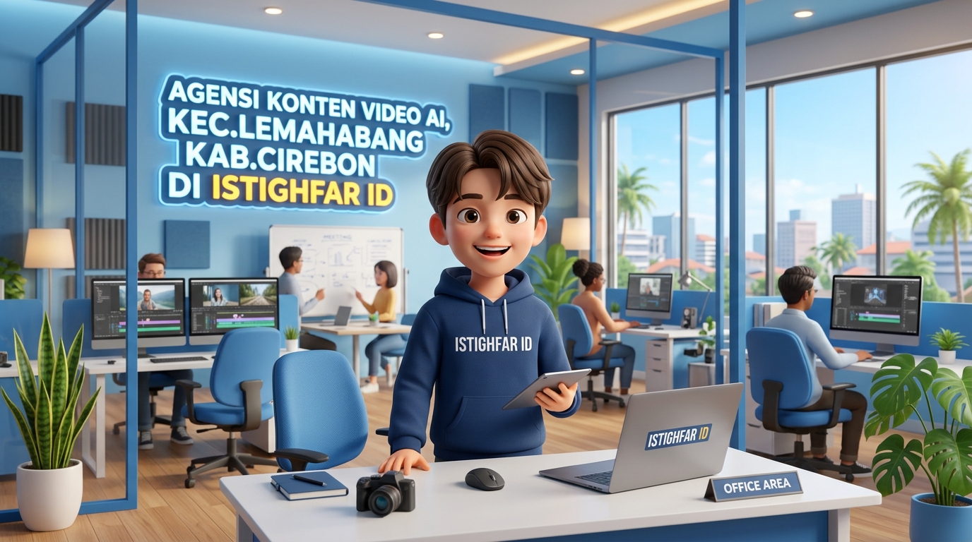 Agensi konten video AI Lemahabang oleh Istighfar ID untuk membantu bisnis lokal menarik perhatian publik secara profesional dan kreatif.