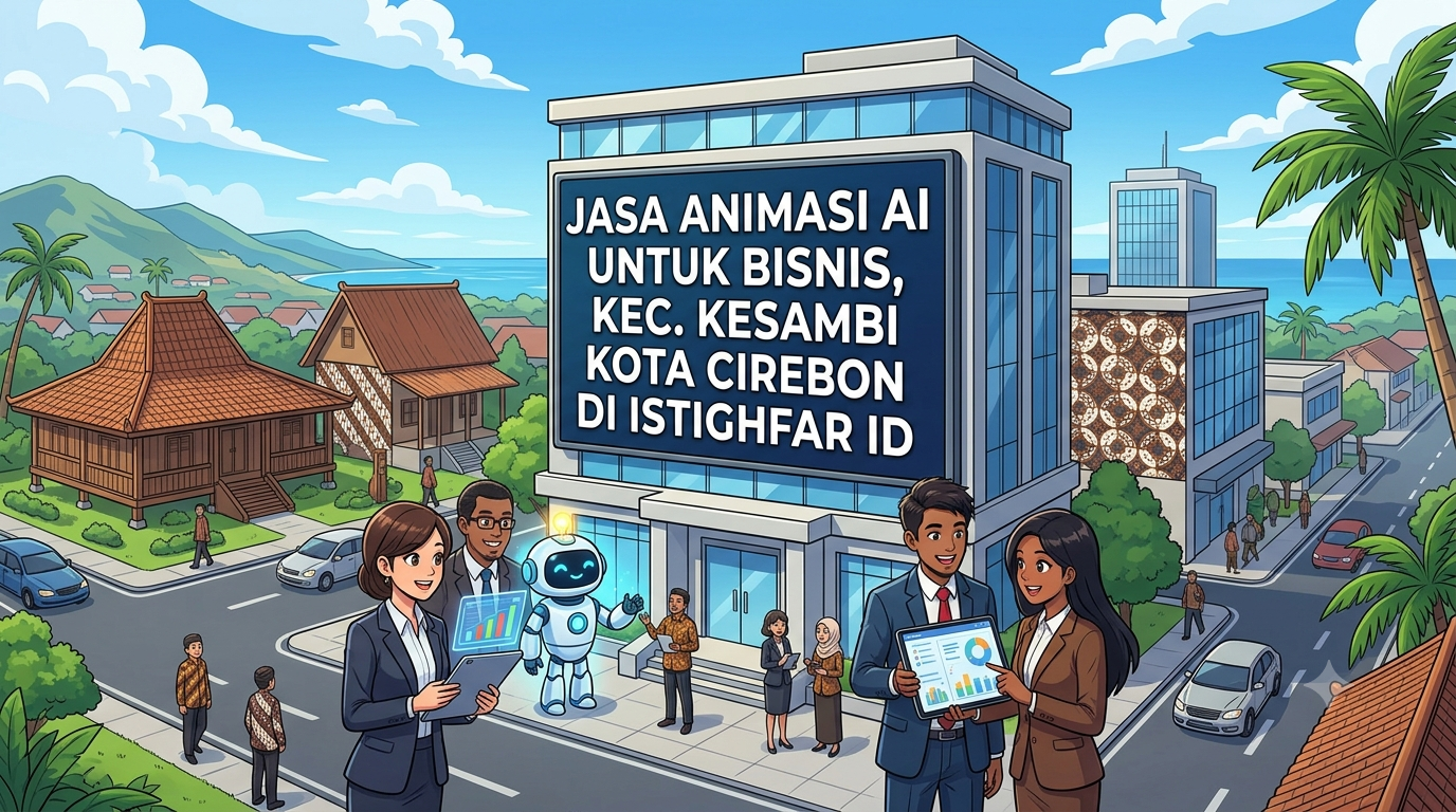 Tim ahli mengelola Jasa animasi AI untuk bisnis Kesambi secara terstruktur, kreatif, dan efektif.