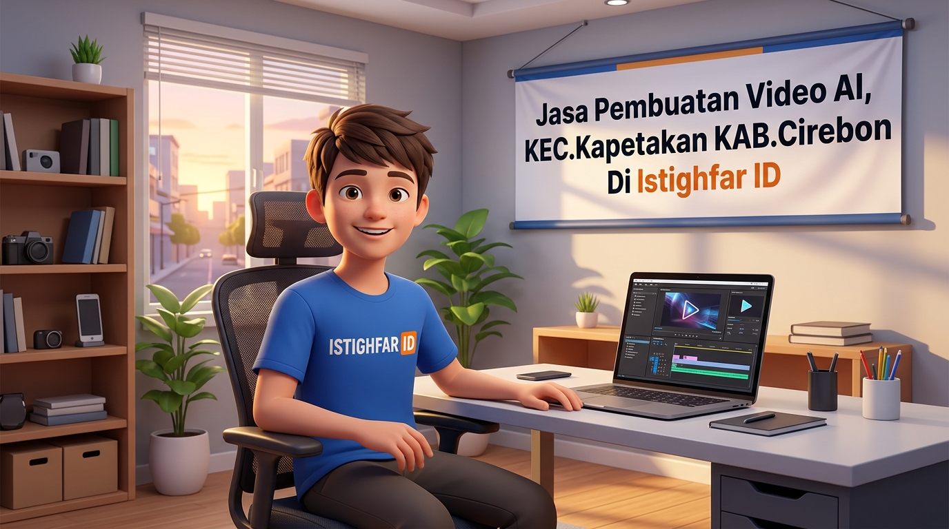 Tim profesional Istighfar ID menyediakan Jasa pembuatan video AI Kapetakan untuk membantu bisnis memproduksi konten visual modern dan meningkatkan penjualan secara maksimal.