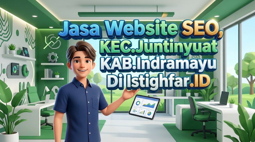 Jasa Website SEO Juntinyuat profesional oleh Istighfar Id untuk kemajuan usaha Indramayu.