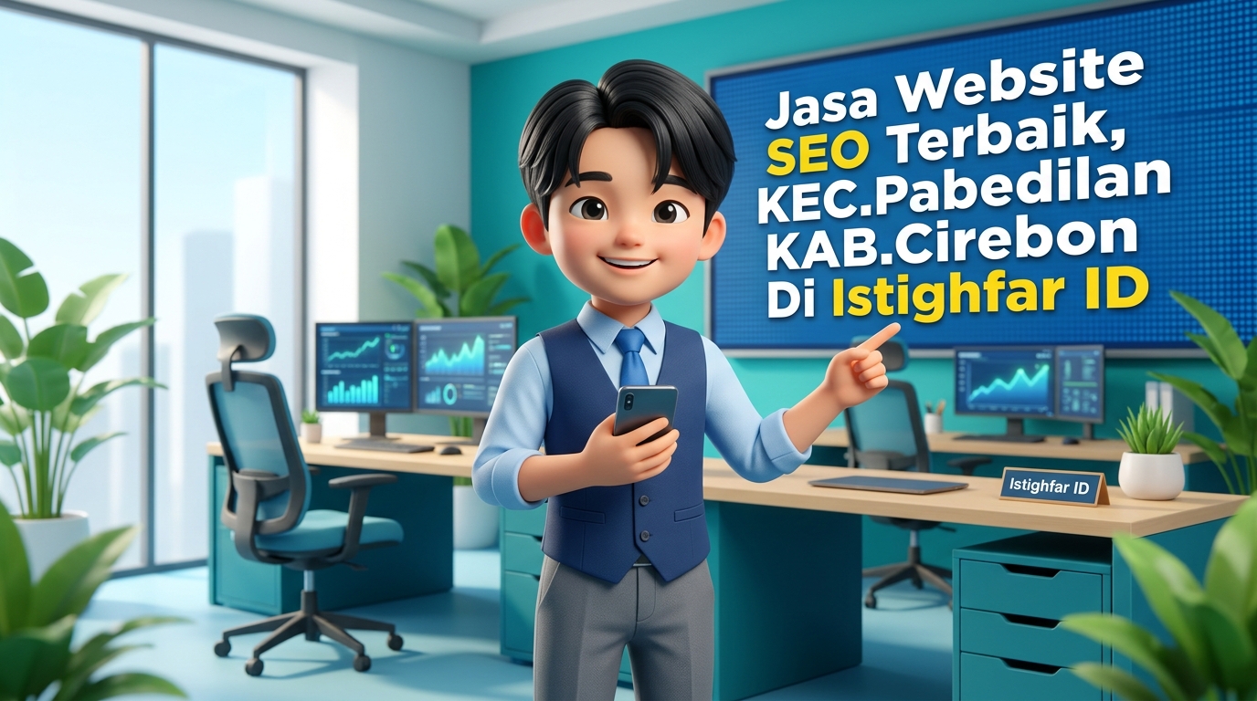Tim profesional Istighfar ID sedang melakukan optimasi melalui layanan Jasa Website SEO Terbaik Pabedilan untuk kemajuan bisnis lokal.