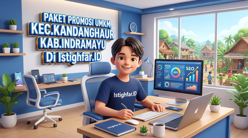 Paket Promosi UMKM Kandanghaur profesional oleh Istighfar Id untuk kemajuan usaha Indramayu.