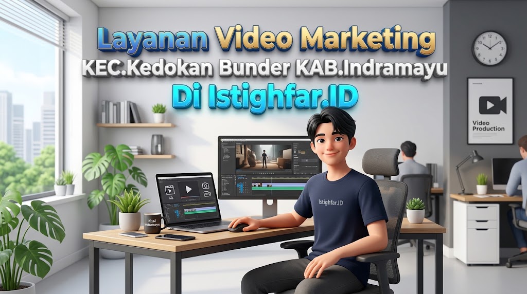 Layanan Video Marketing Kedokan Bunder profesional oleh Istighfar Id untuk kemajuan usaha Indramayu.