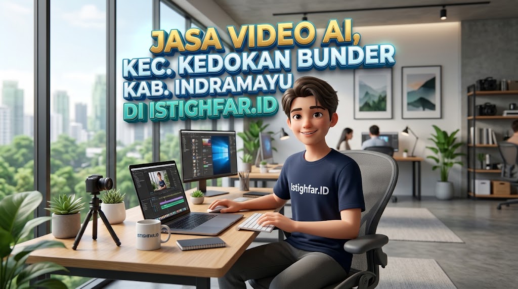 Jasa Video AI Kedokan Bunder profesional oleh Istighfar Id untuk kemajuan usaha Indramayu.