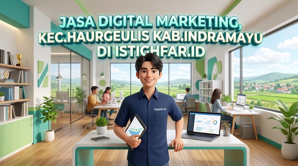 Jasa Digital Marketing Haurgeulis profesional oleh Istighfar Id untuk kemajuan usaha Indramayu.