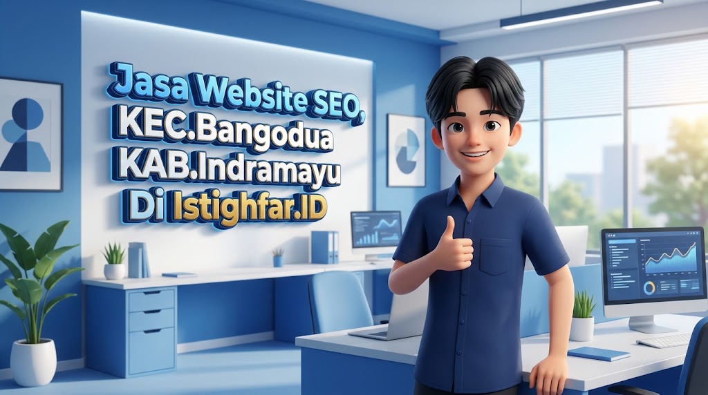 Jasa Website SEO Bangodua profesional oleh Istighfar Id untuk kemajuan usaha Indramayu.