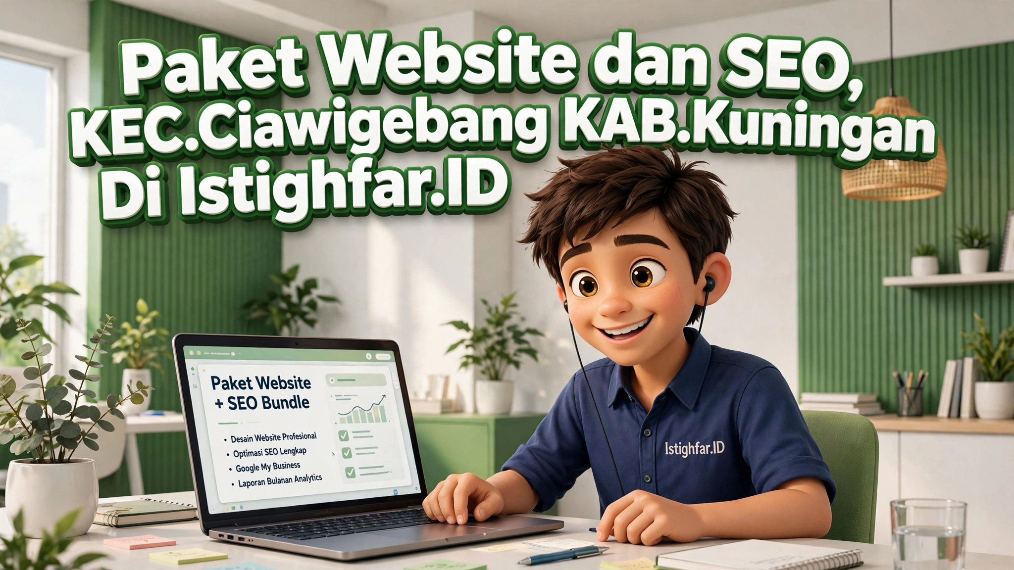 Paket Website dan SEO Ciawigebang profesional oleh Istighfar Id untuk kemajuan usaha Kuningan.