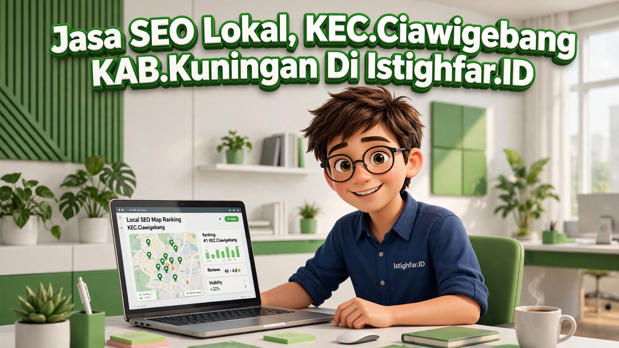 Jasa SEO Lokal Ciawigebang profesional oleh Istighfar Id untuk kemajuan usaha Kuningan.