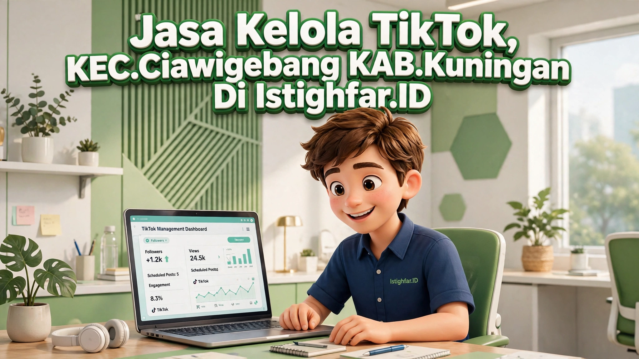 Jasa Kelola TikTok Ciawigebang profesional oleh Istighfar Id untuk kemajuan usaha Kuningan.