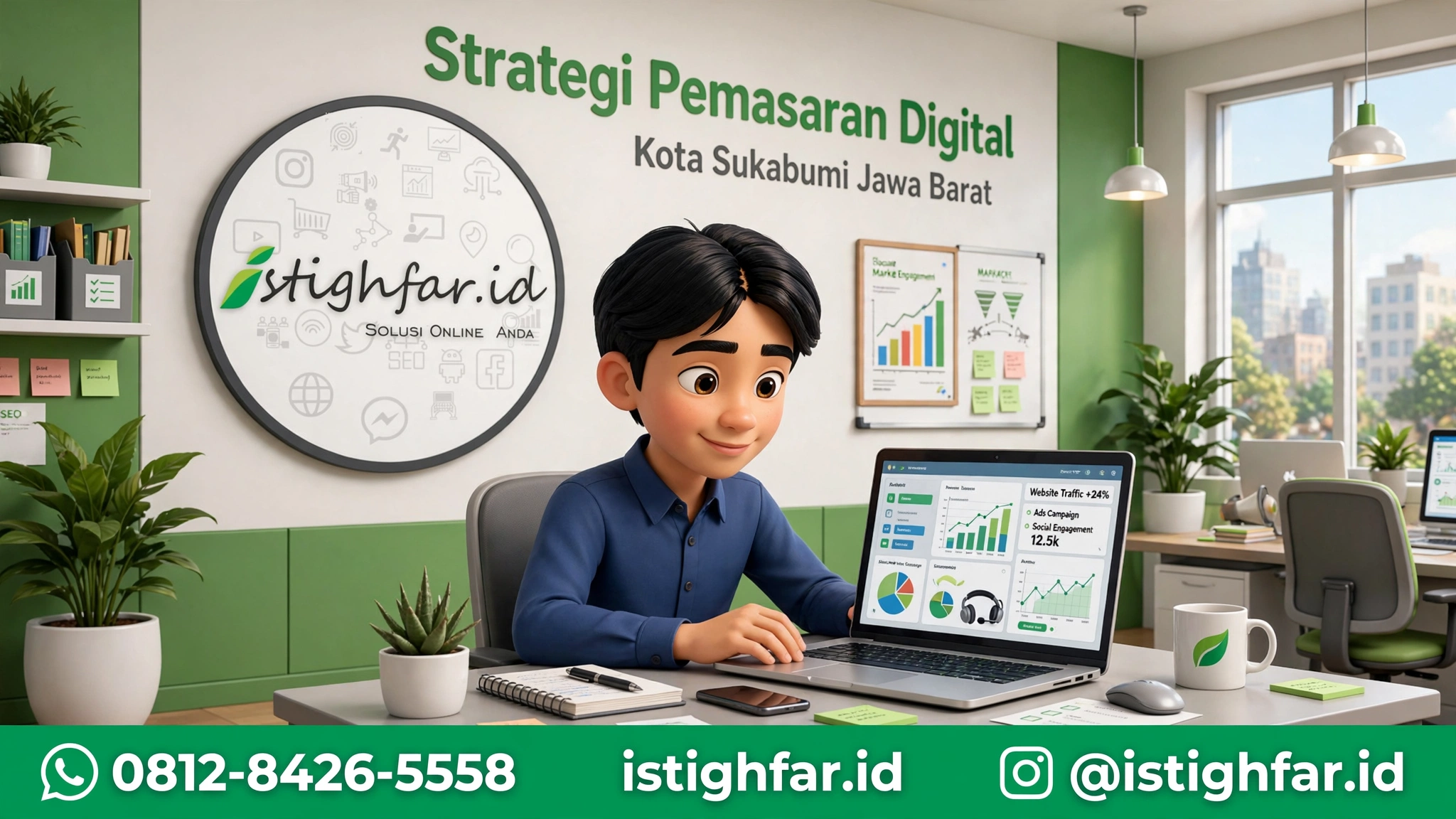Strategi pemasaran digital Sukabumi profesional bersama Istighfar Id untuk mengoptimalkan pertumbuhan bisnis lokal
